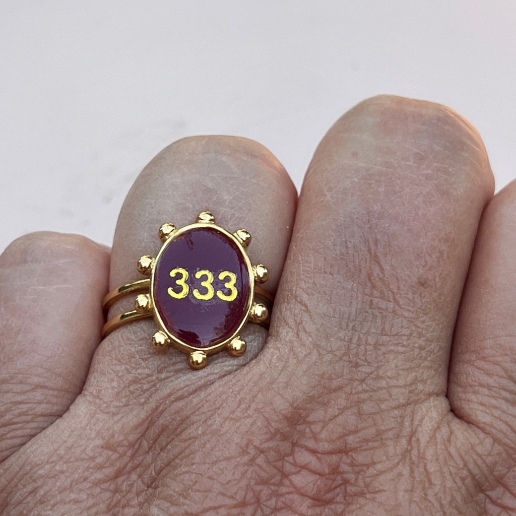 Bague "Protection" en acier inoxydable