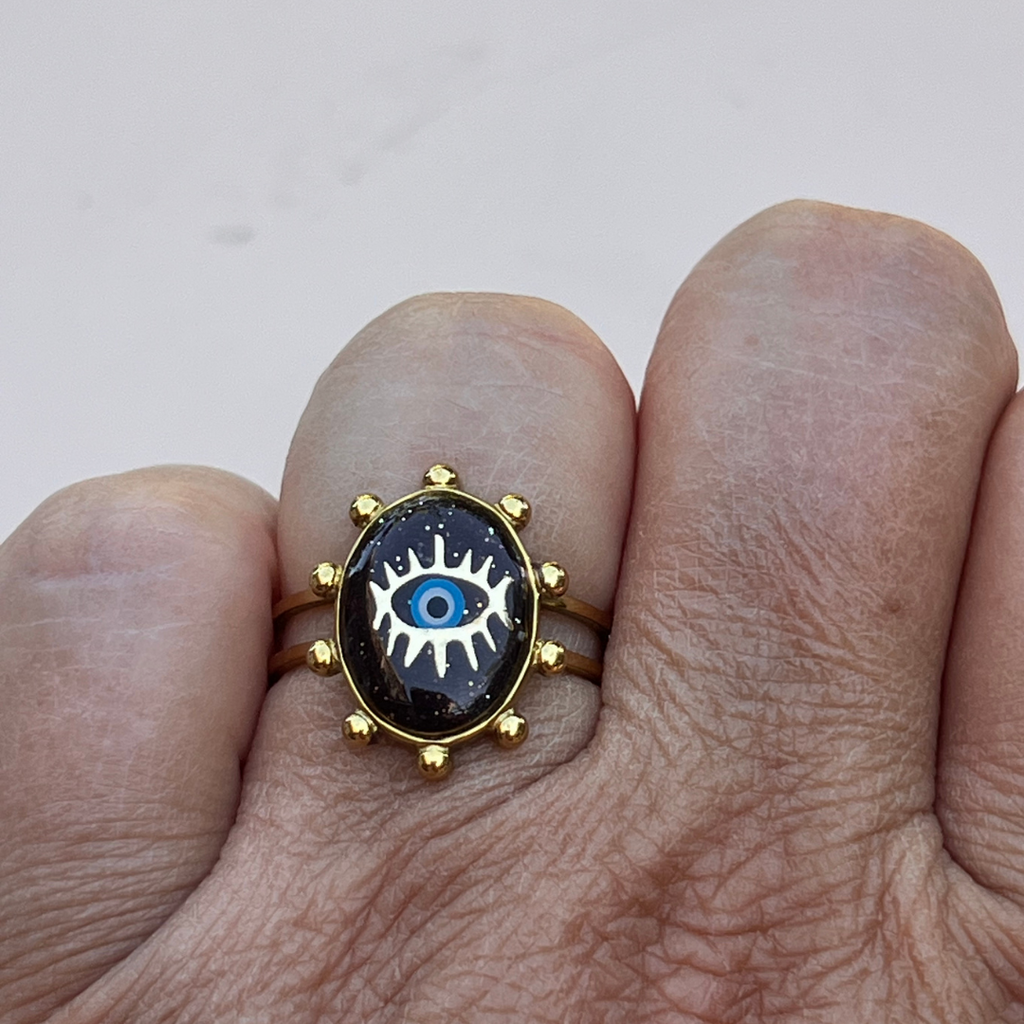 Bague "Protection" en acier inoxydable