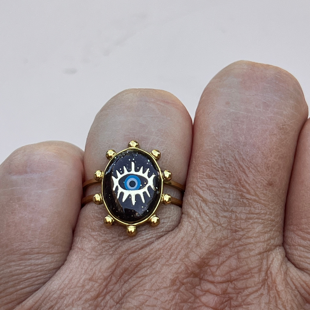 Bague "Protection" en acier inoxydable