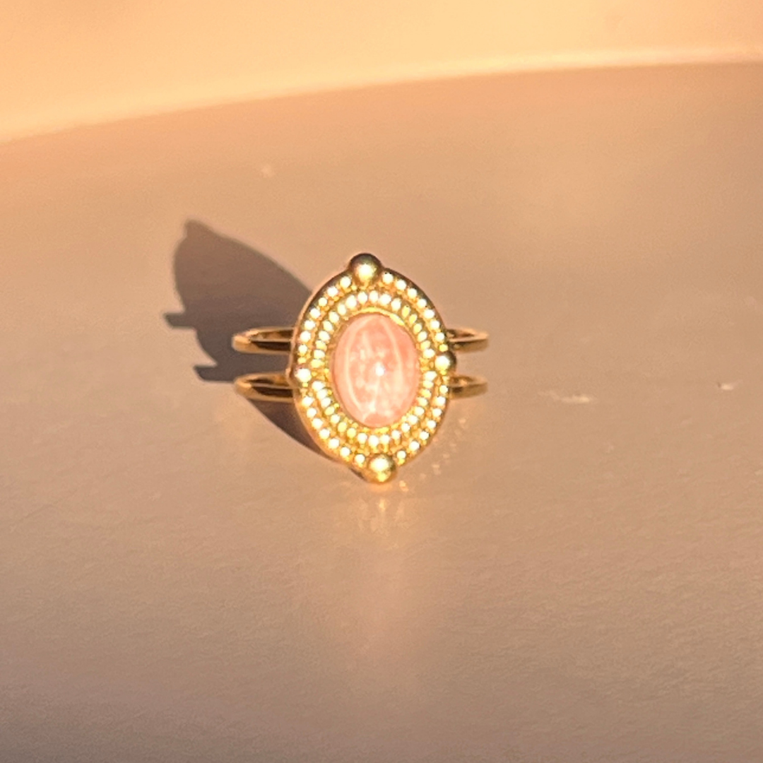 Bague "Irene" en acier inoxydable