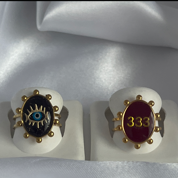 Bague "Protection" en acier inoxydable