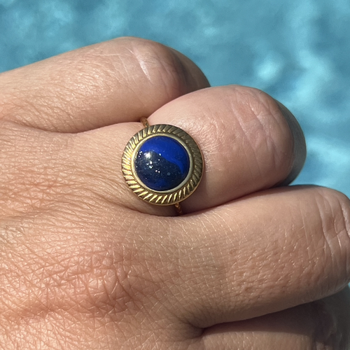 Bague "Royale" en acier inoxydable
