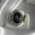 Bague "Silver" en acier inoxydable
