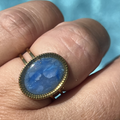 Bague "Sky" en acier inoxydable