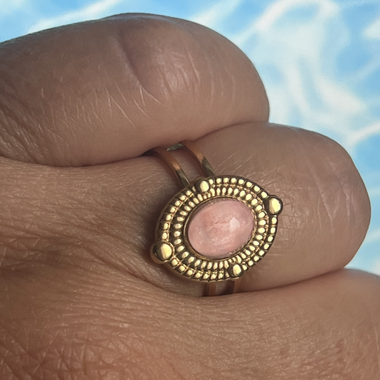 Bague "Irene" en acier inoxydable