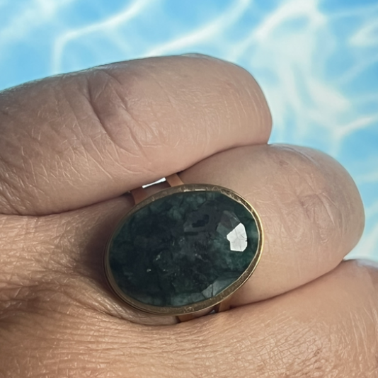 Bague "Mireva" en acier inoxydable
