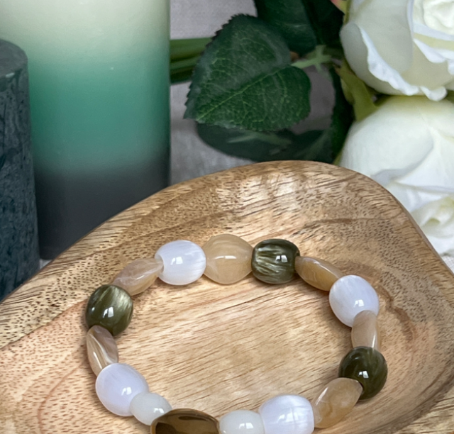 Bracelet "Galea" en perles