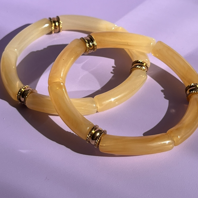 Bracelet "Sorbet" acrylique