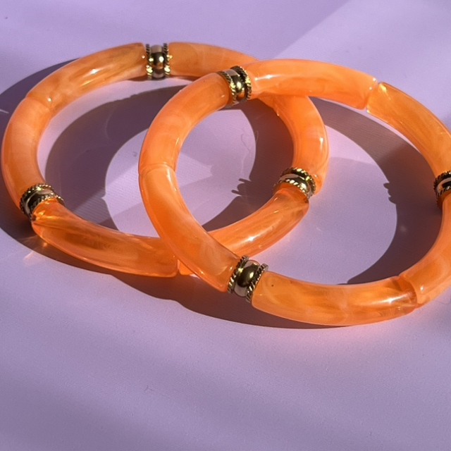 Bracelet "Sorbet" acrylique