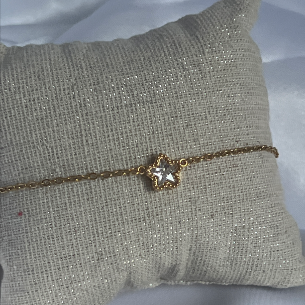 Bracelet "Zircon" en acier inoxydable