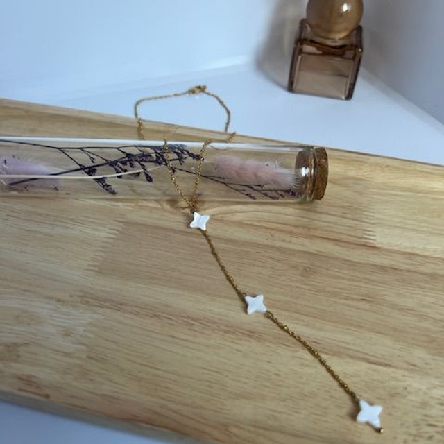 Collier "Maïa" en acier inoxydable