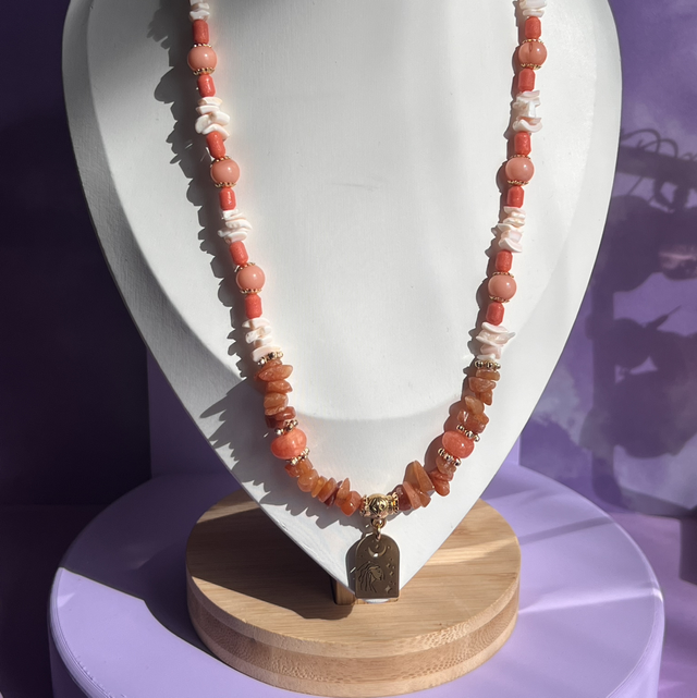 Collier "Solstice" en perles