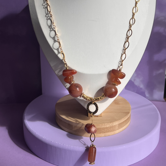 Collier "Terranova" en acier inoxydable