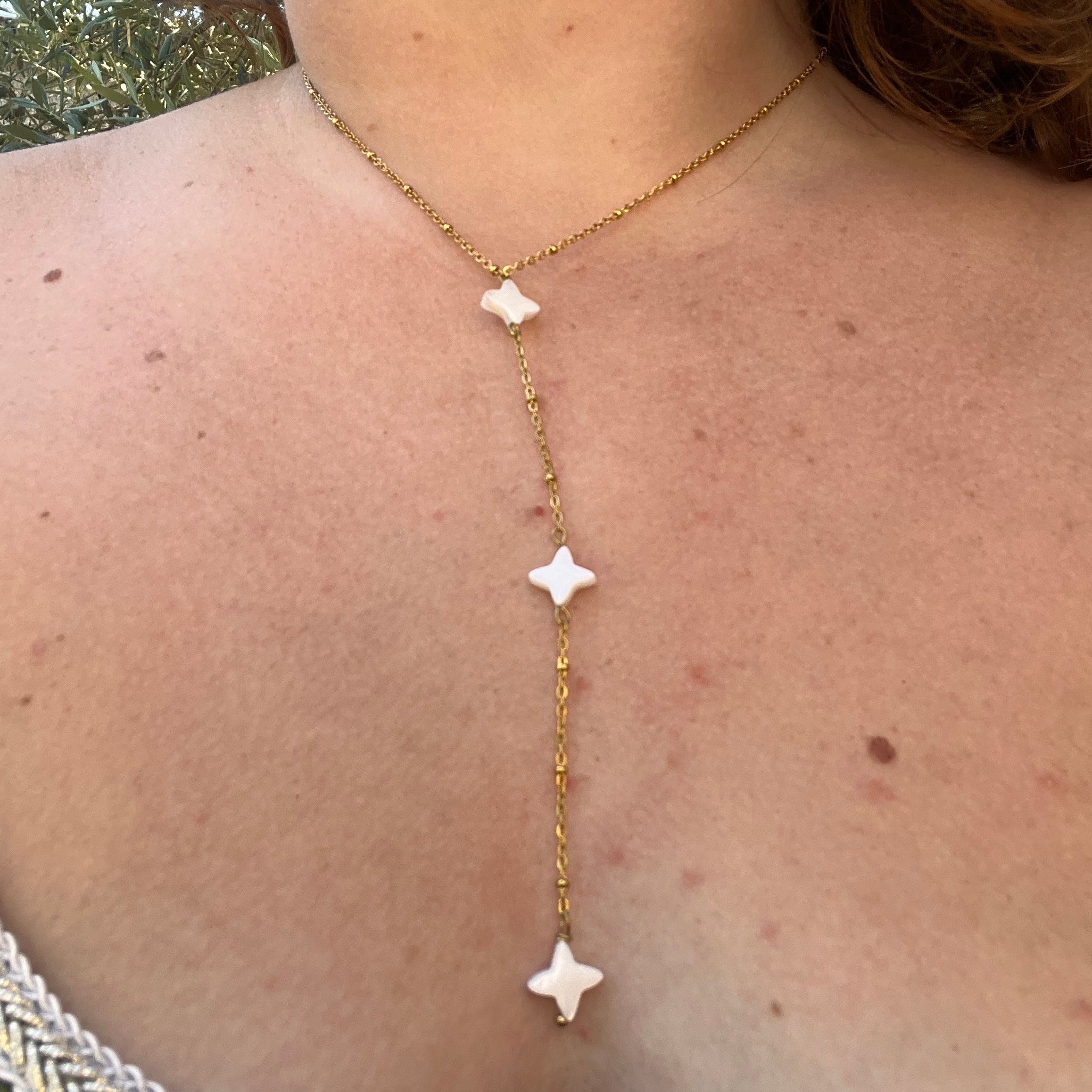 Collier "Maïa" en acier inoxydable