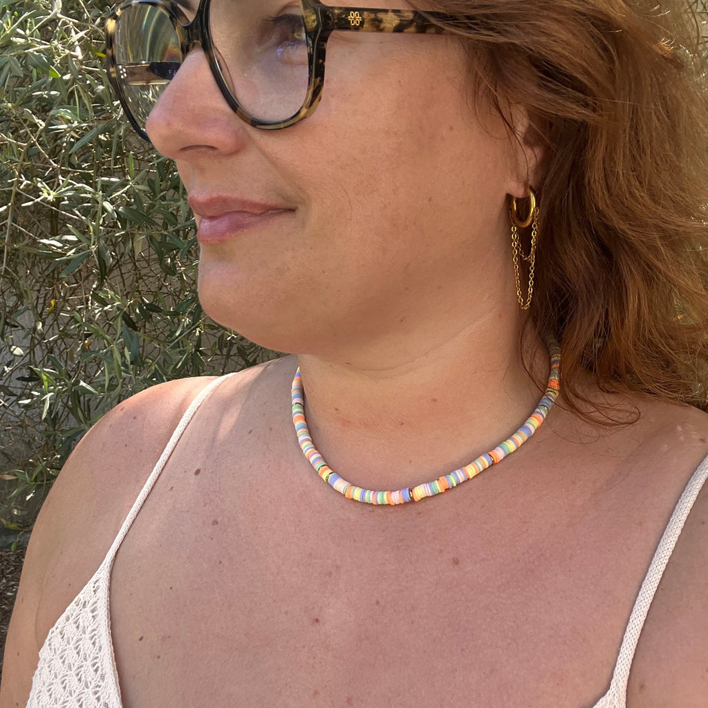 Collier "Candy" en perles