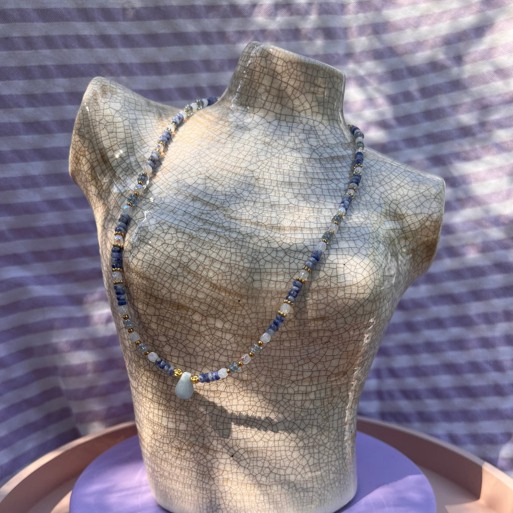 Collier "Oïa" en perles