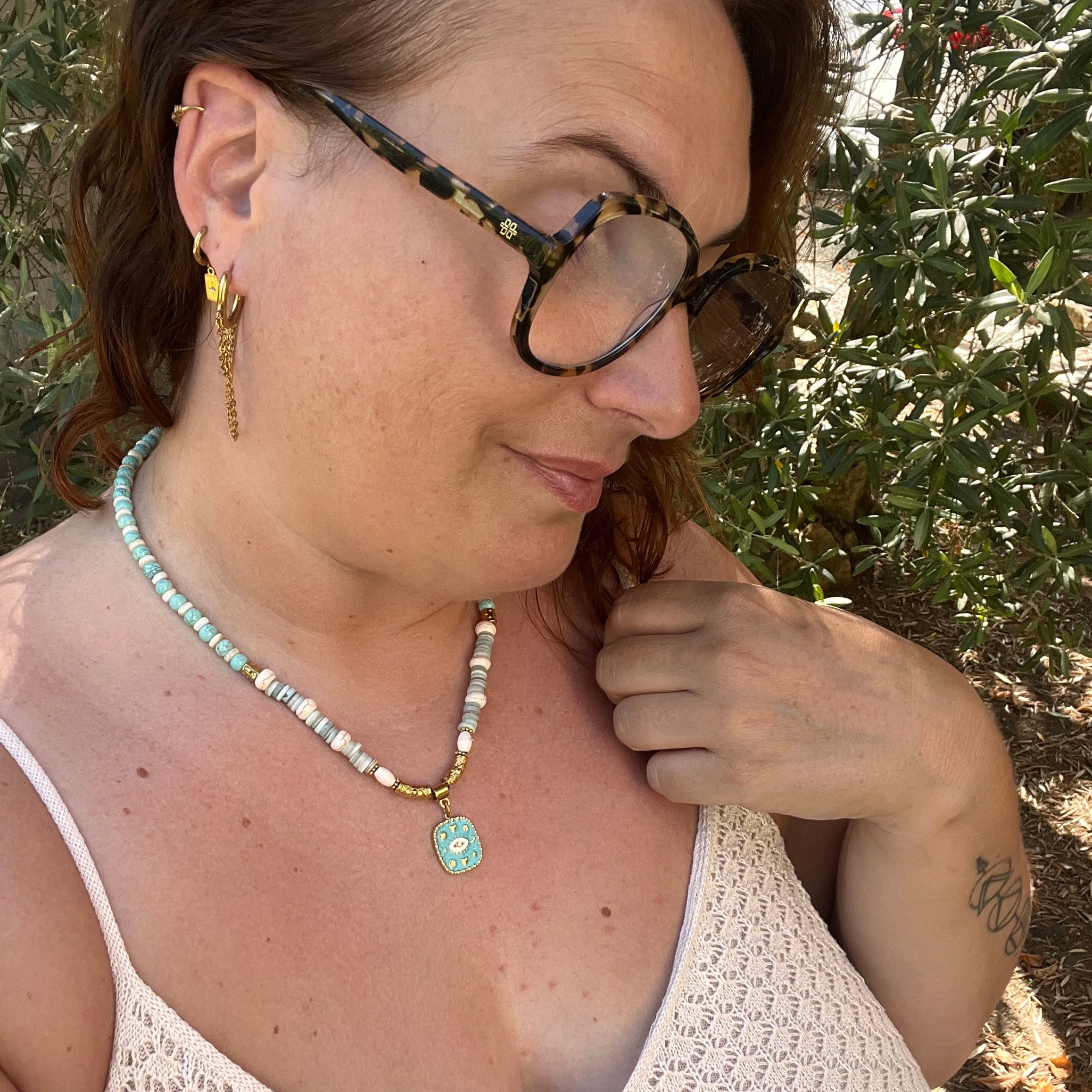 Collier "Spirit" en perles