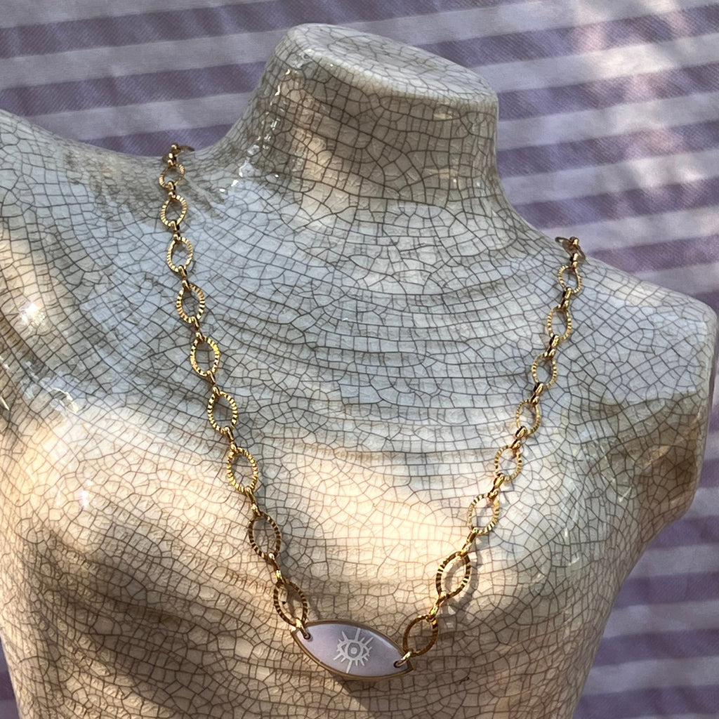 Collier "Sunlight" en acier inoxydable