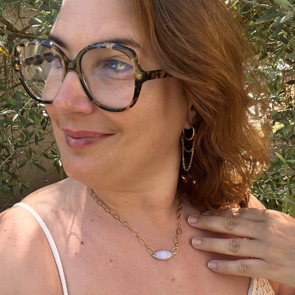 Collier "Sunlight" en acier inoxydable