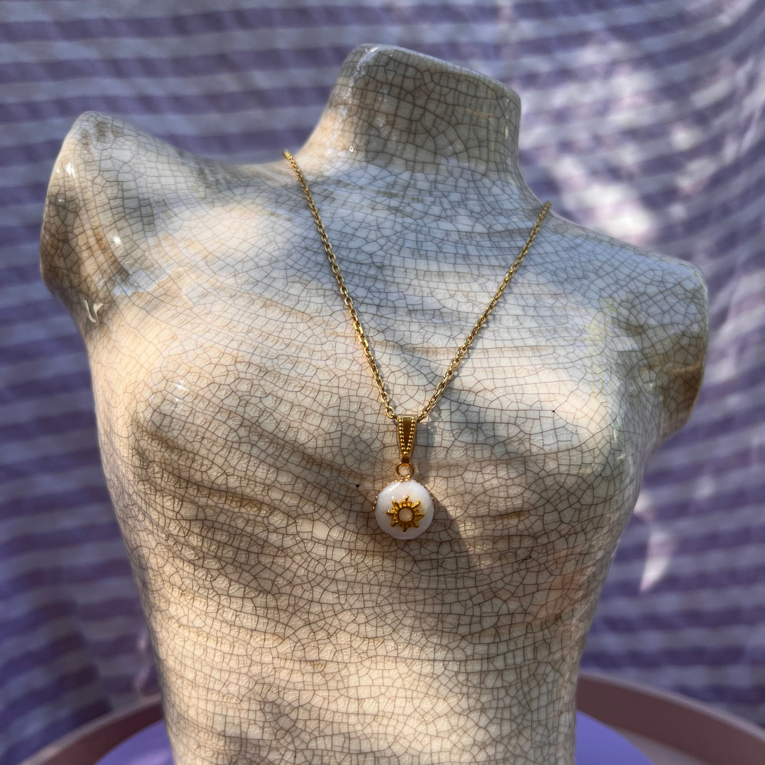 Collier "Solaris" en acier inoxydable