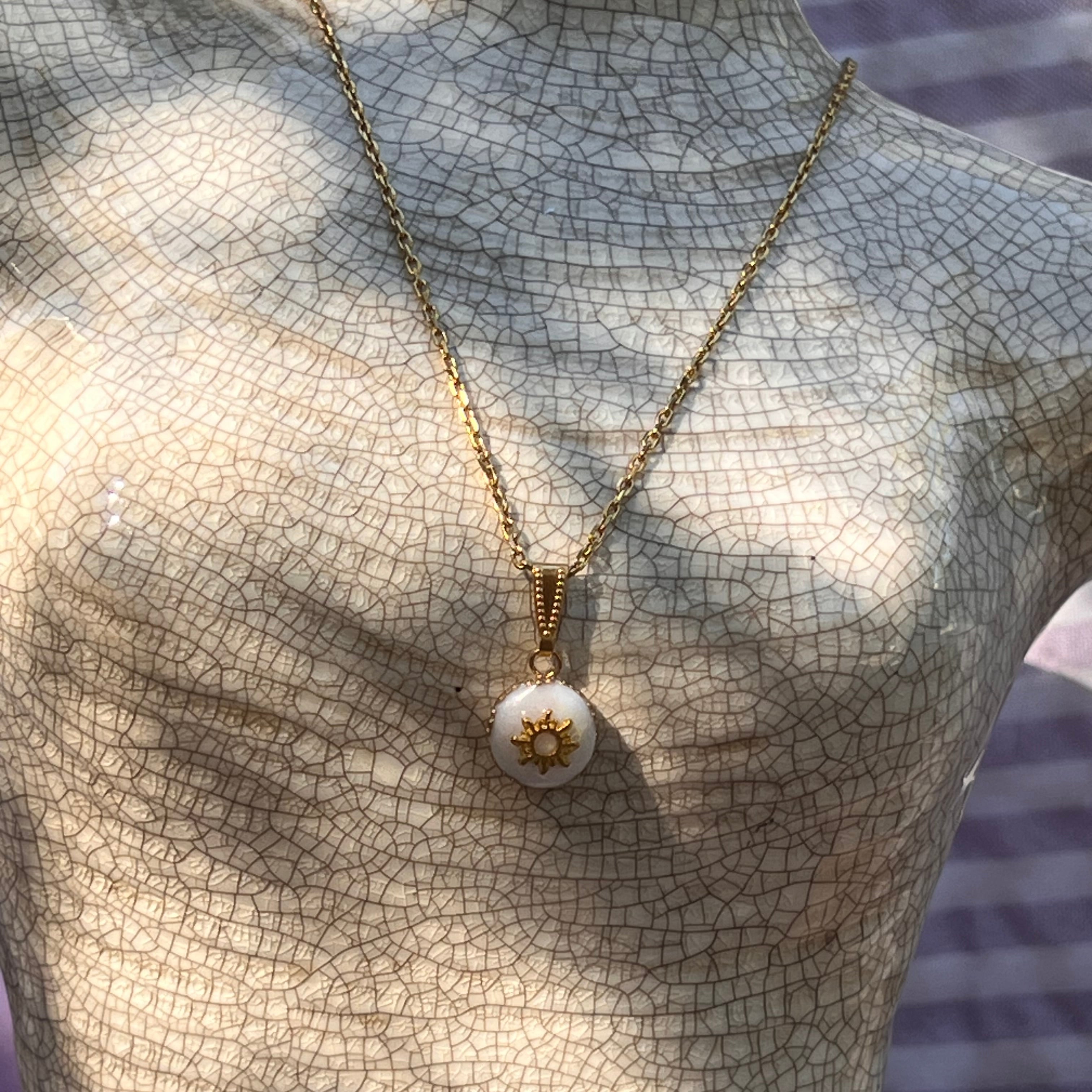 Collier "Solaris" en acier inoxydable
