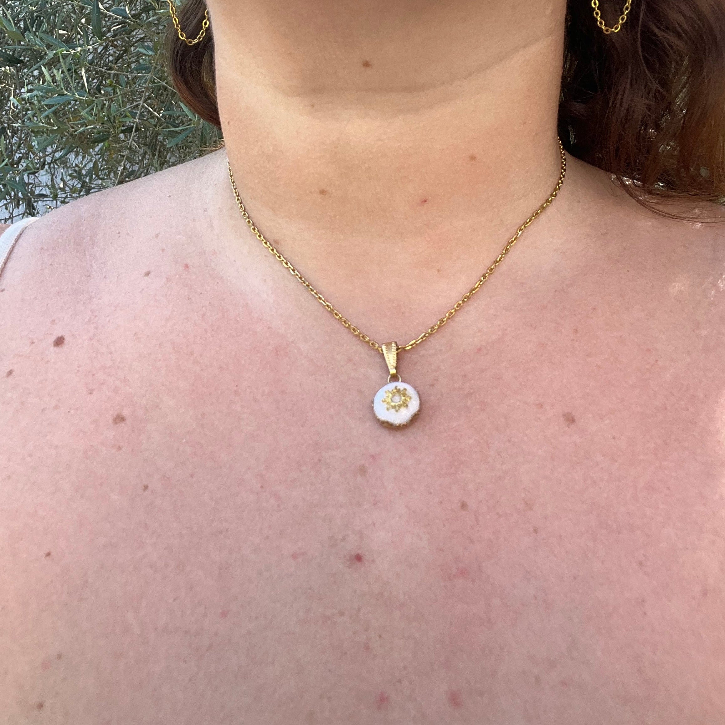 Collier "Solaris" en acier inoxydable