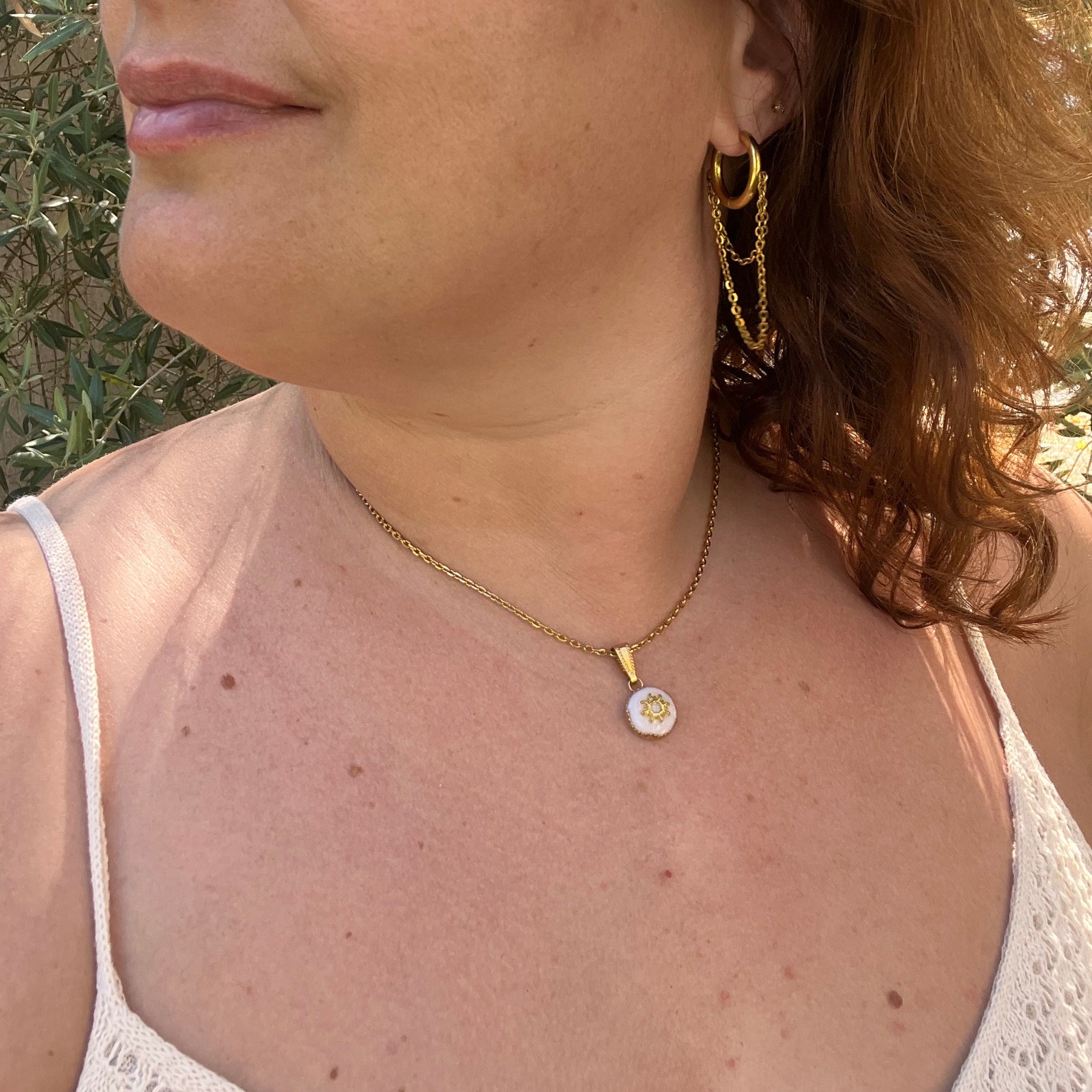 Collier "Solaris" en acier inoxydable