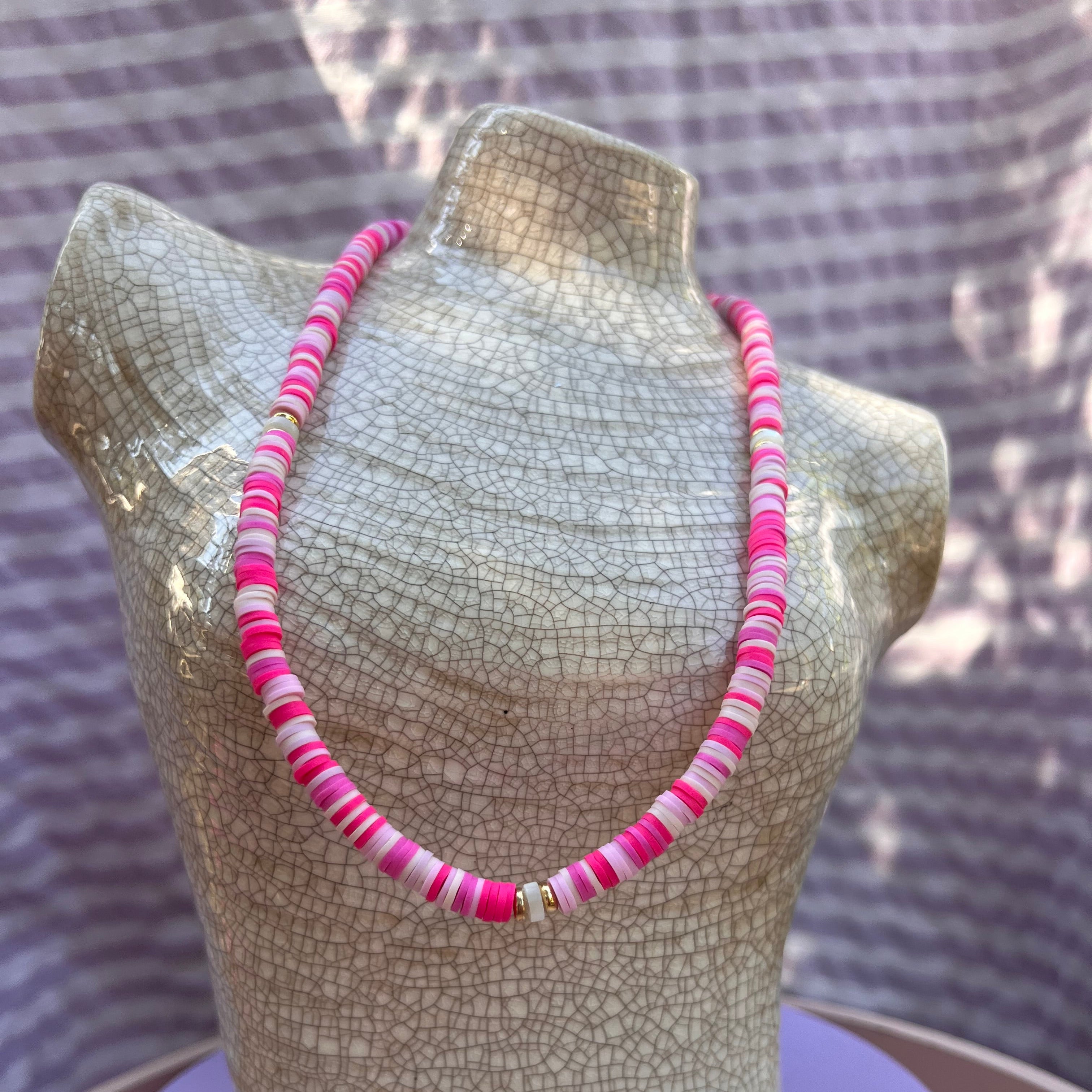 Collier "Candy" en perles