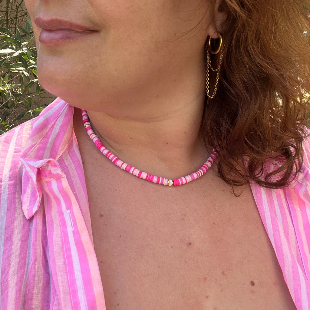 Collier "Candy" en perles