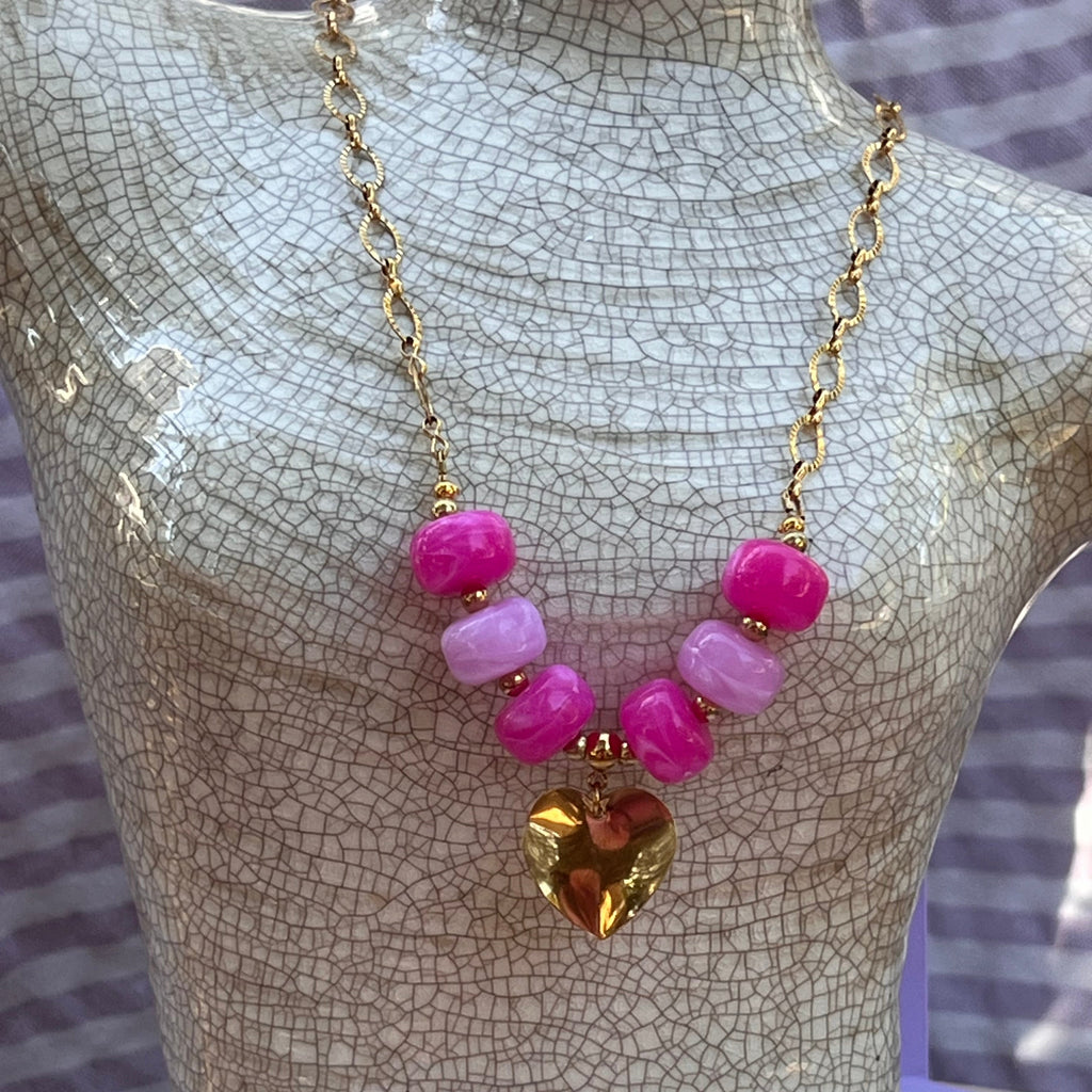 Collier "Trésor" en acier inoxydable