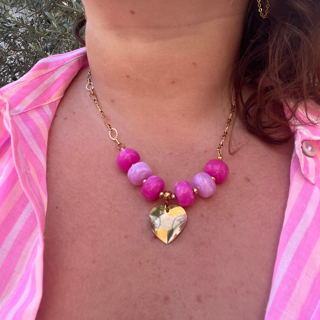 Collier "Trésor" en acier inoxydable