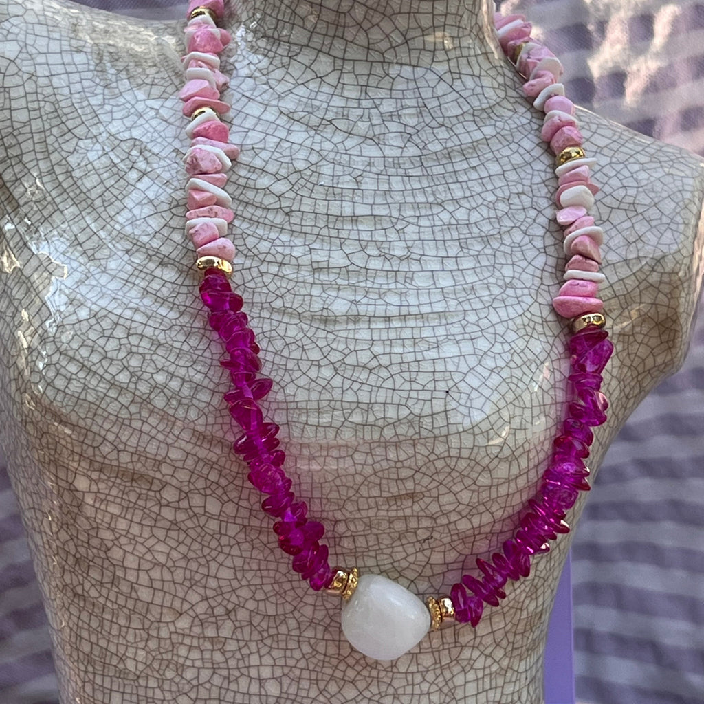 Collier "Ever" en perles