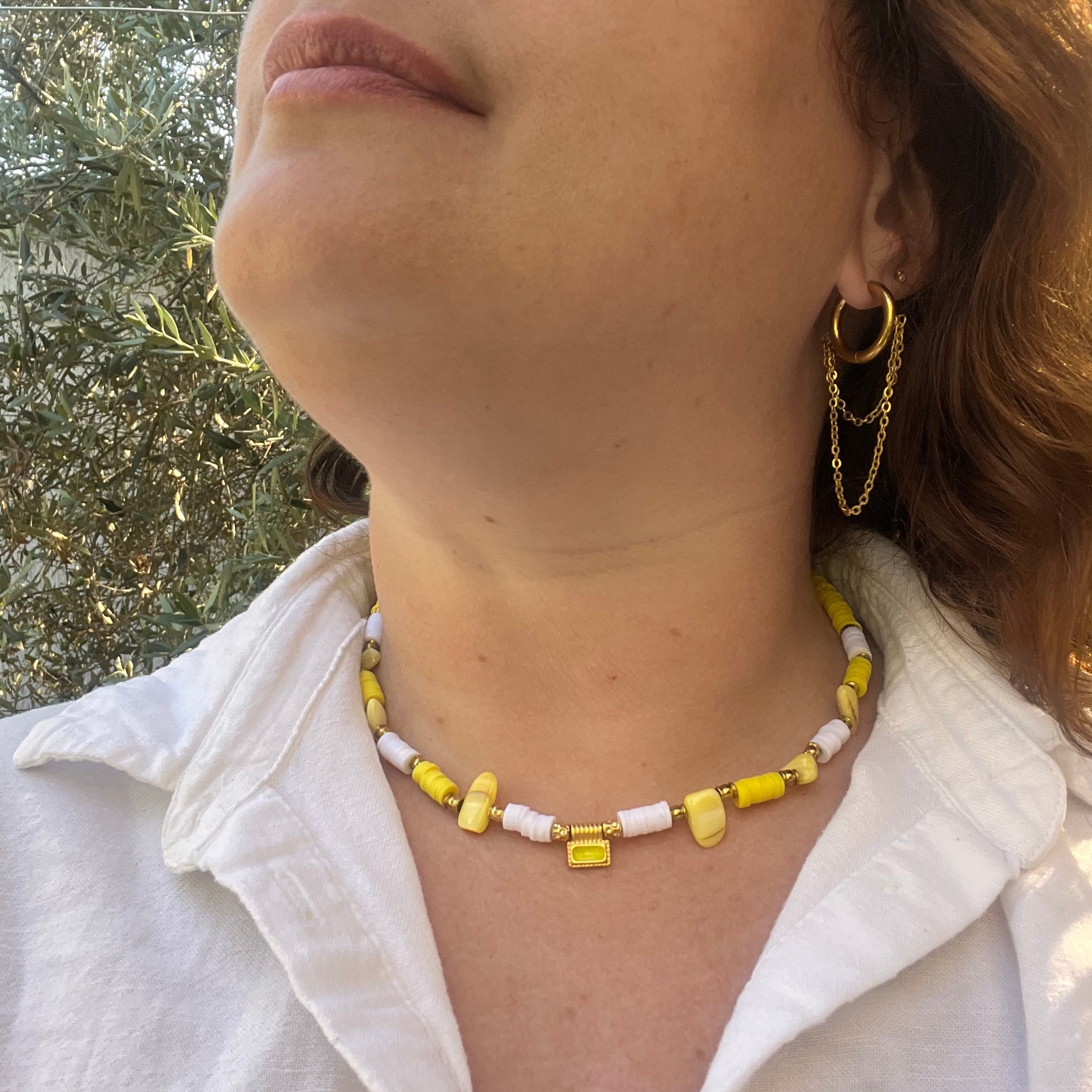 Collier "Bahia" en perles