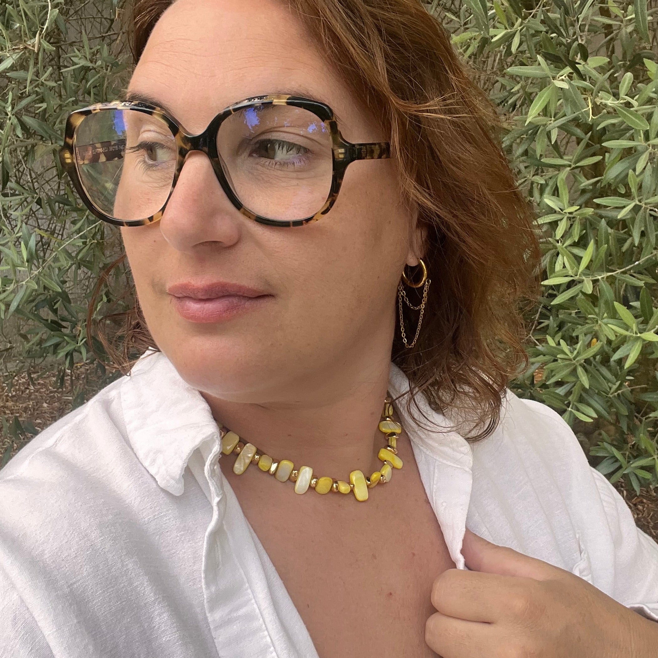 Collier "Riviera" en perles