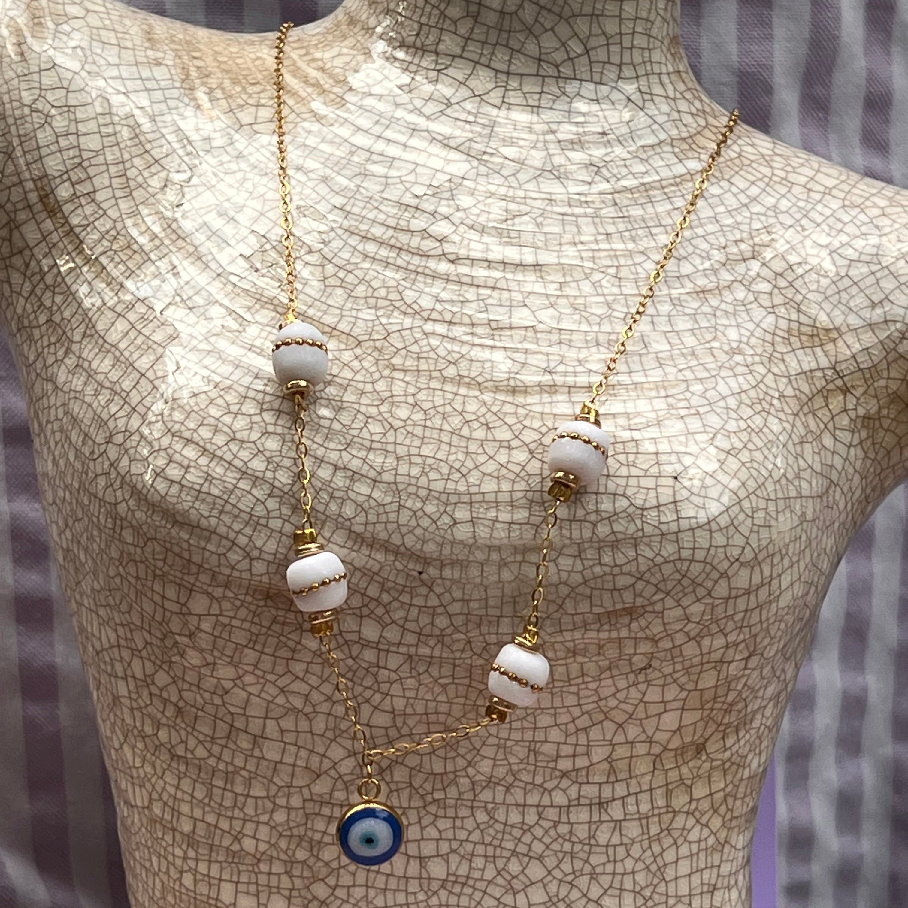Collier "Égée" en acier inoxydable