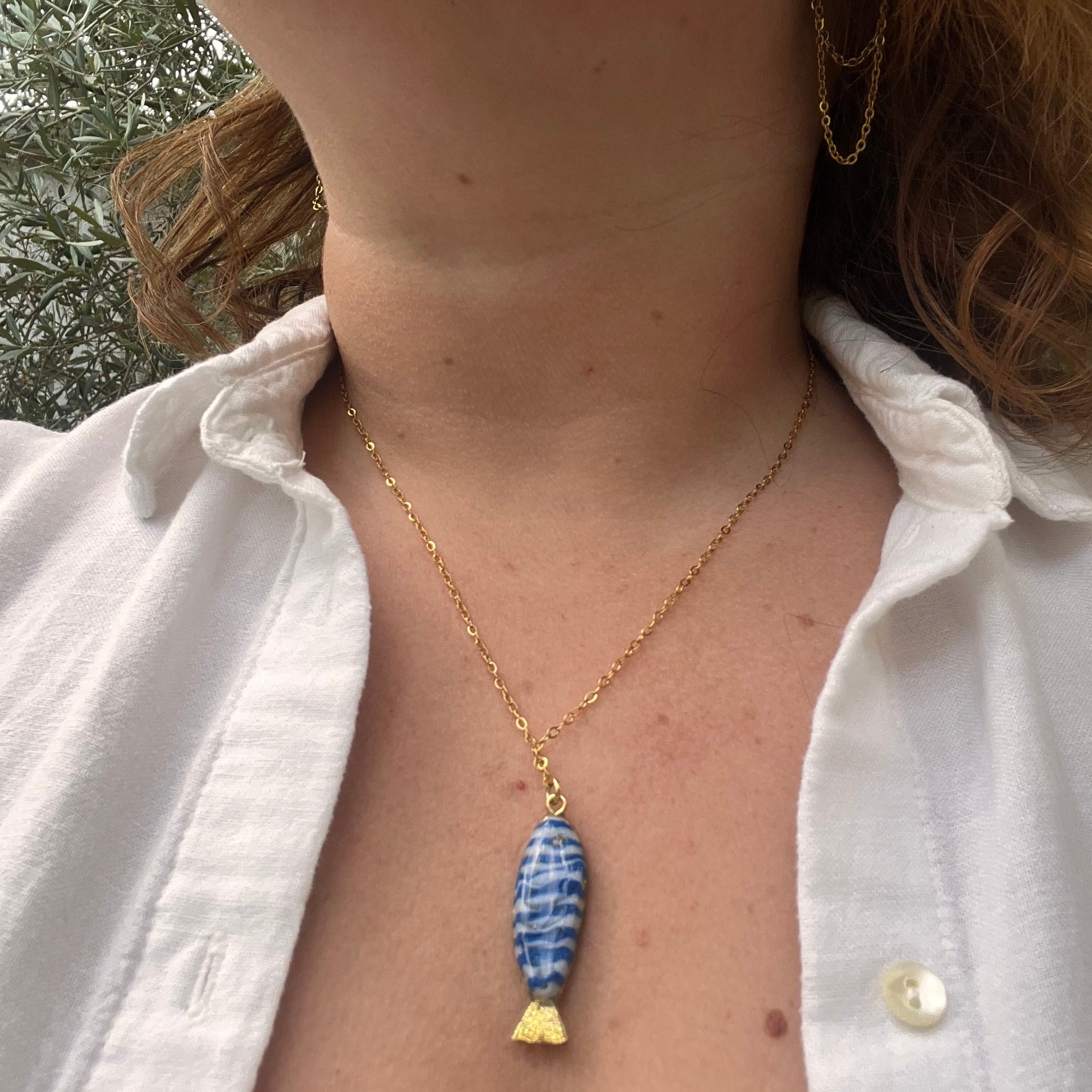 Collier "Mykonos" en acier inoxydable