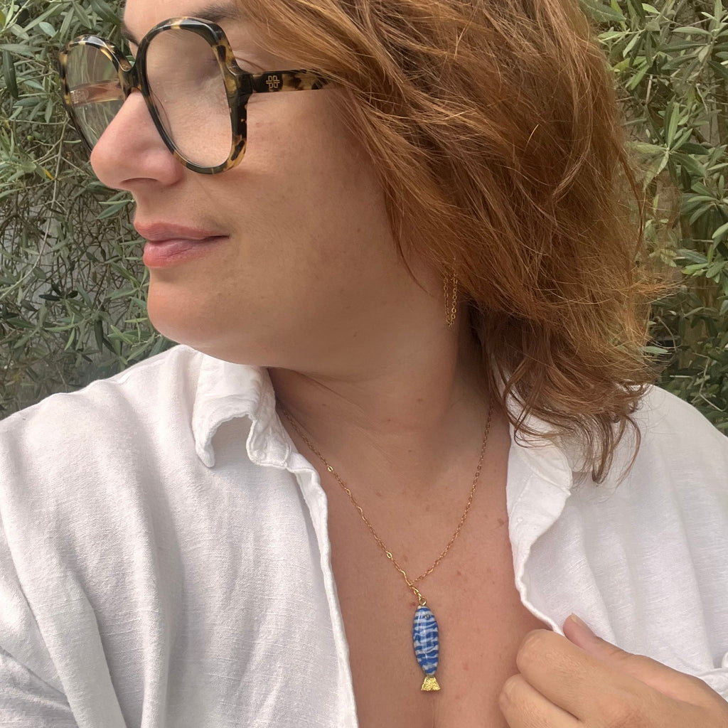 Collier "Mykonos" en acier inoxydable