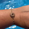 Bracelet "Achinos" en acier inoxydable