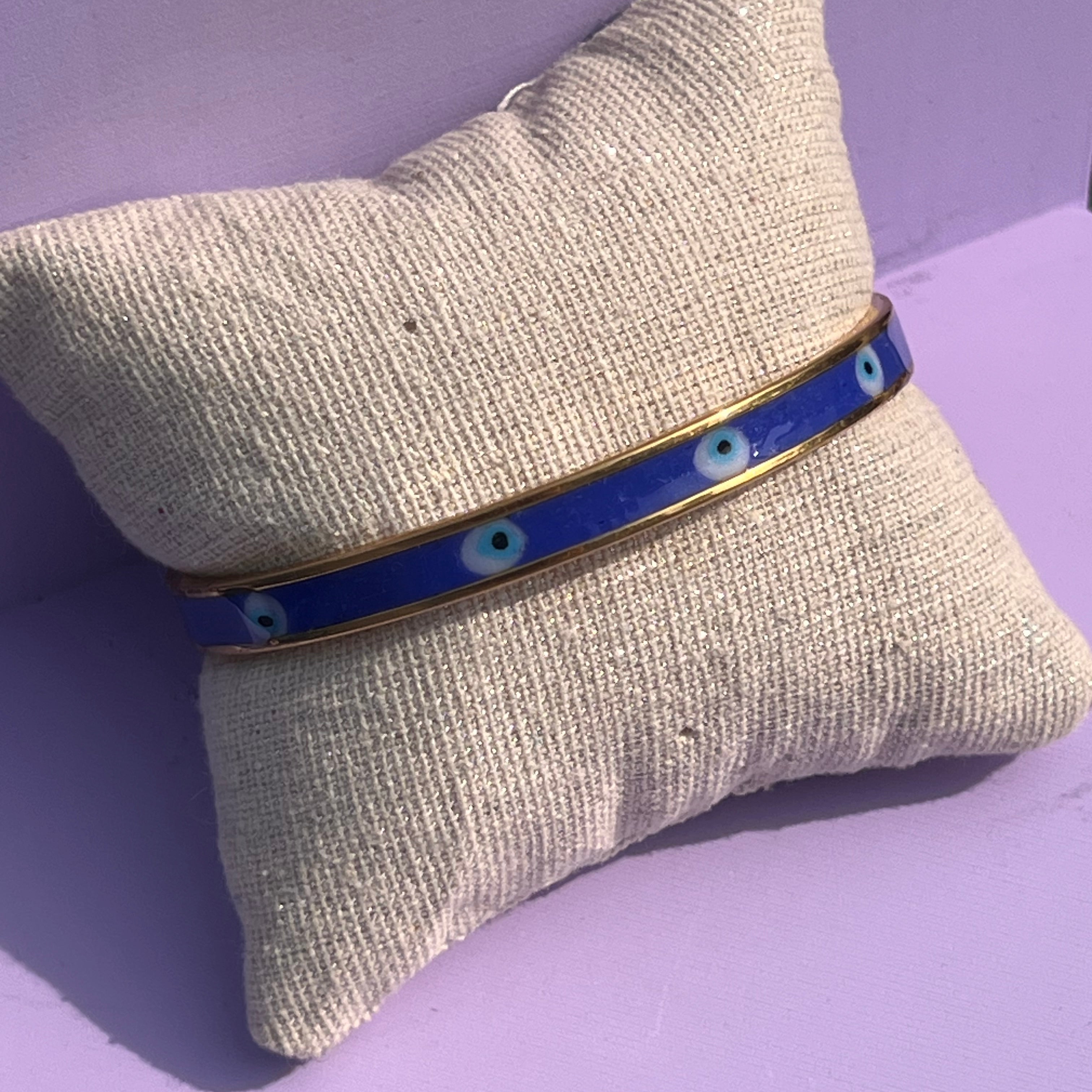 Bracelet jonc "Nati" en acier inoxydable