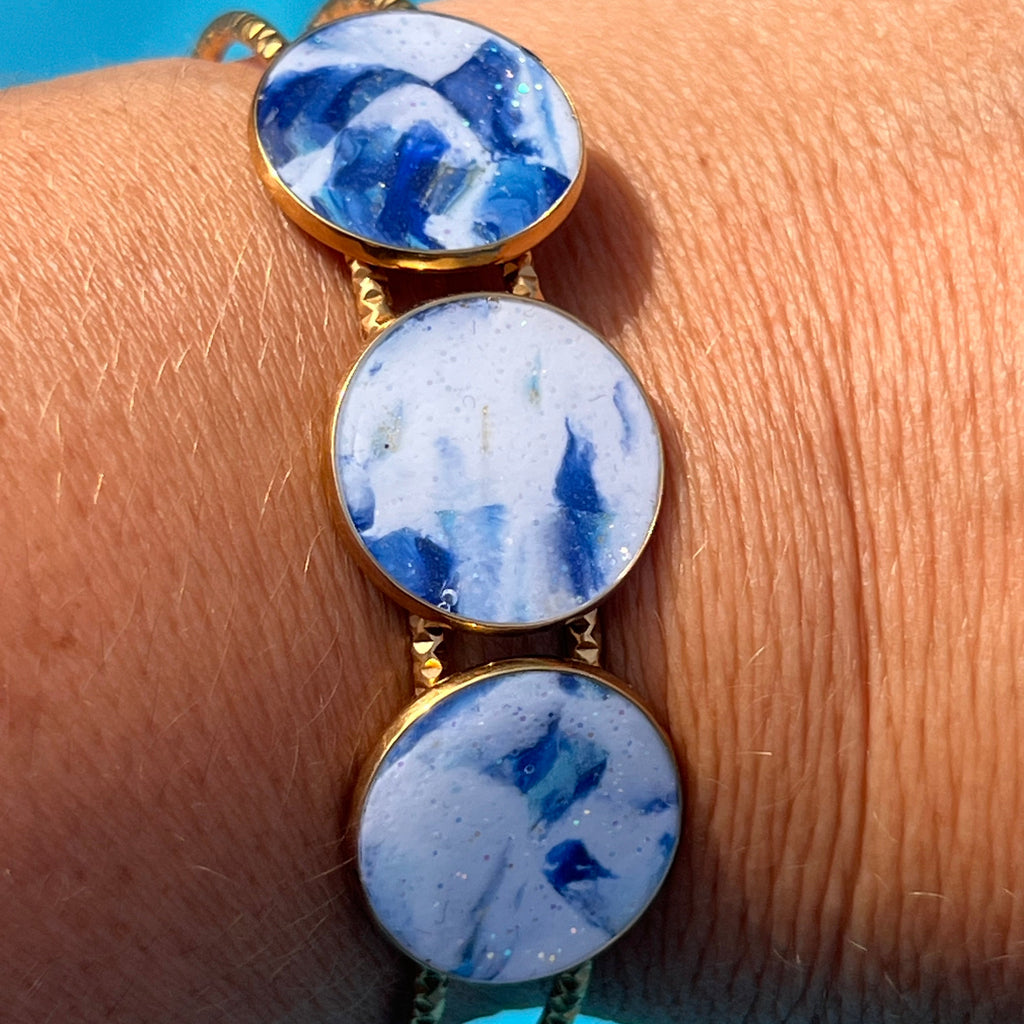 Bracelet "Jonc cercle" en acier inoxaydable