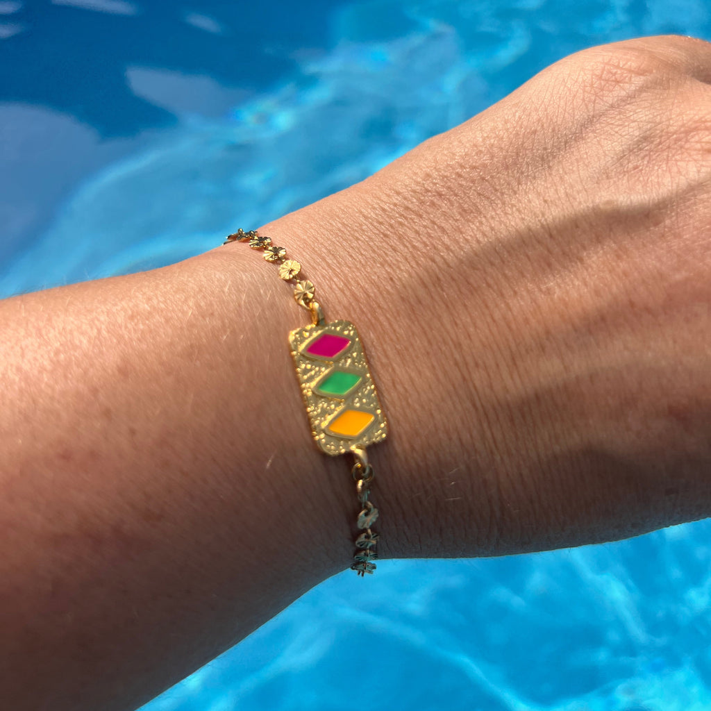 Bracelet "Médina" en acier inoxydable