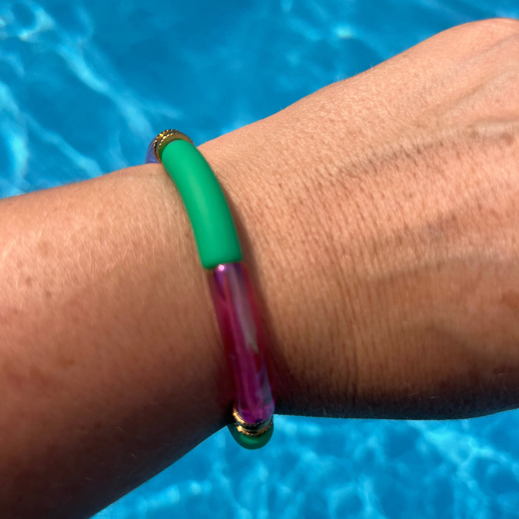 Bracelet "Sorbet" acrylique