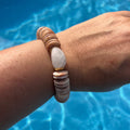 Bracelet "Coconut" en perles