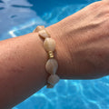 Bracelet "Losange" en perle