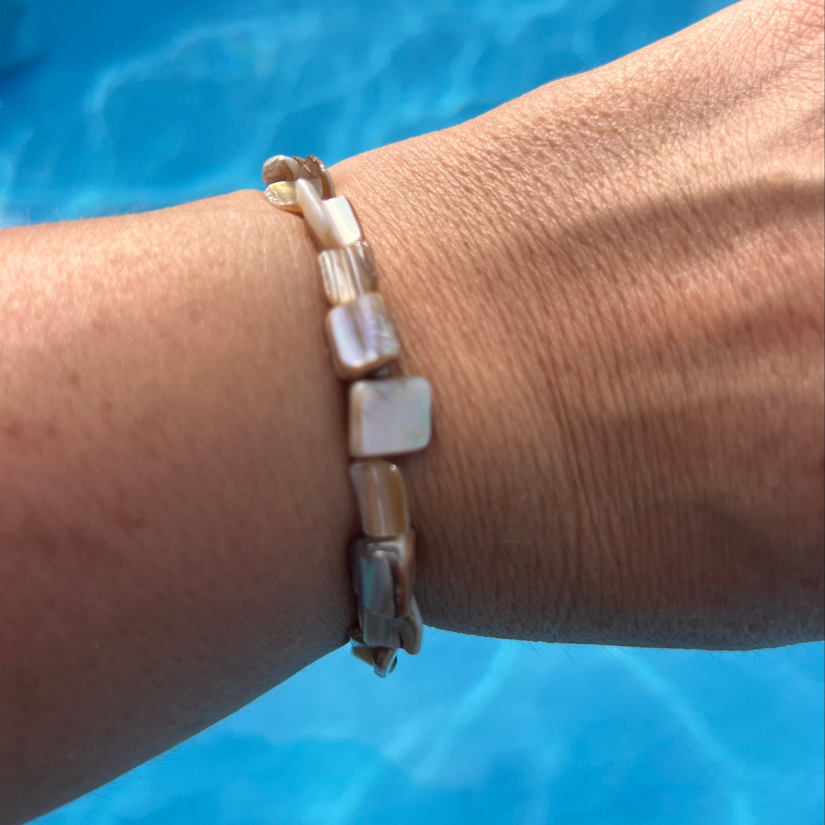 Bracelet "Nacréa" en perles
