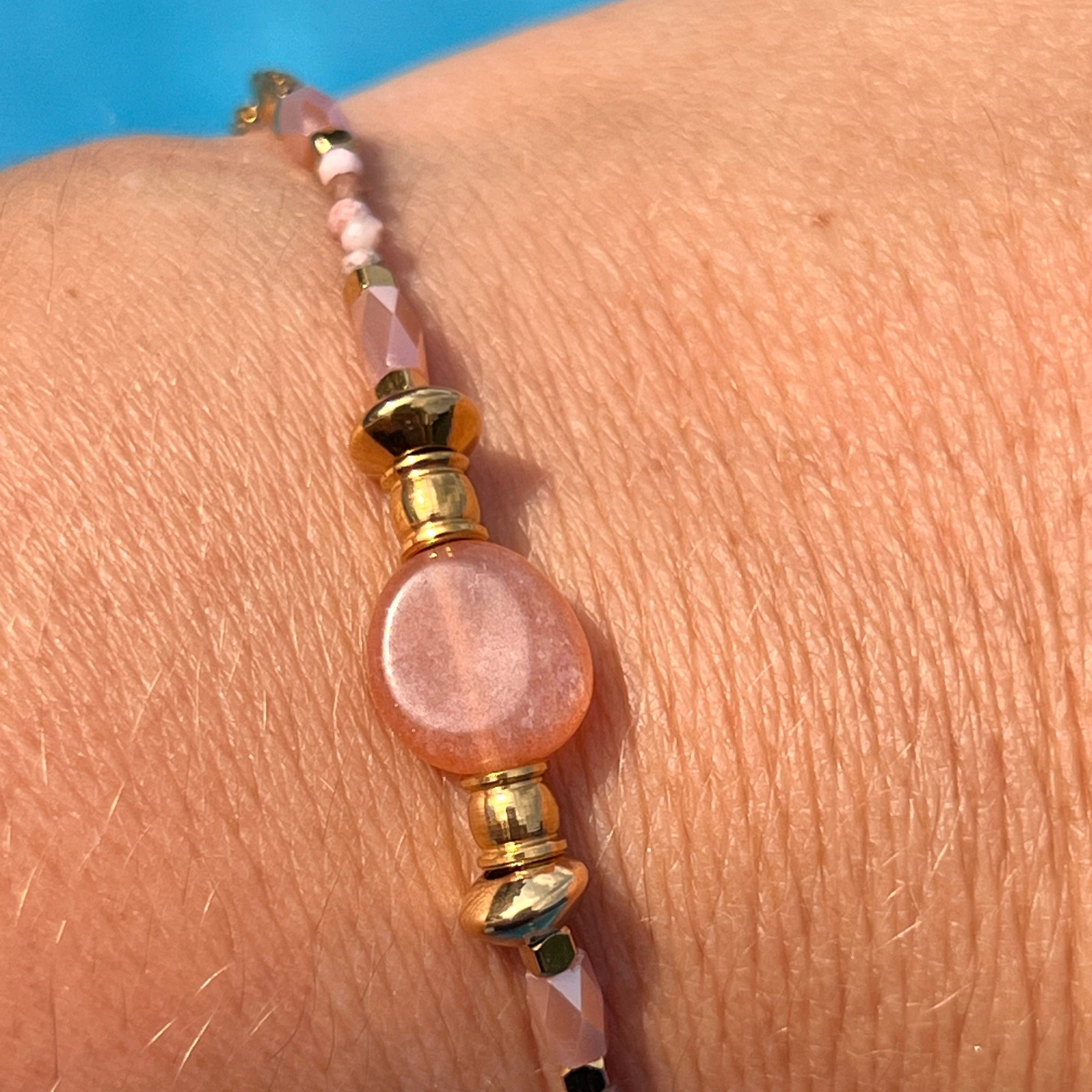 Bracelet "Pêche" en acier inoxydable