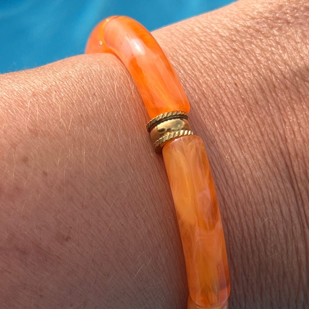 Bracelet "Sorbet" acrylique