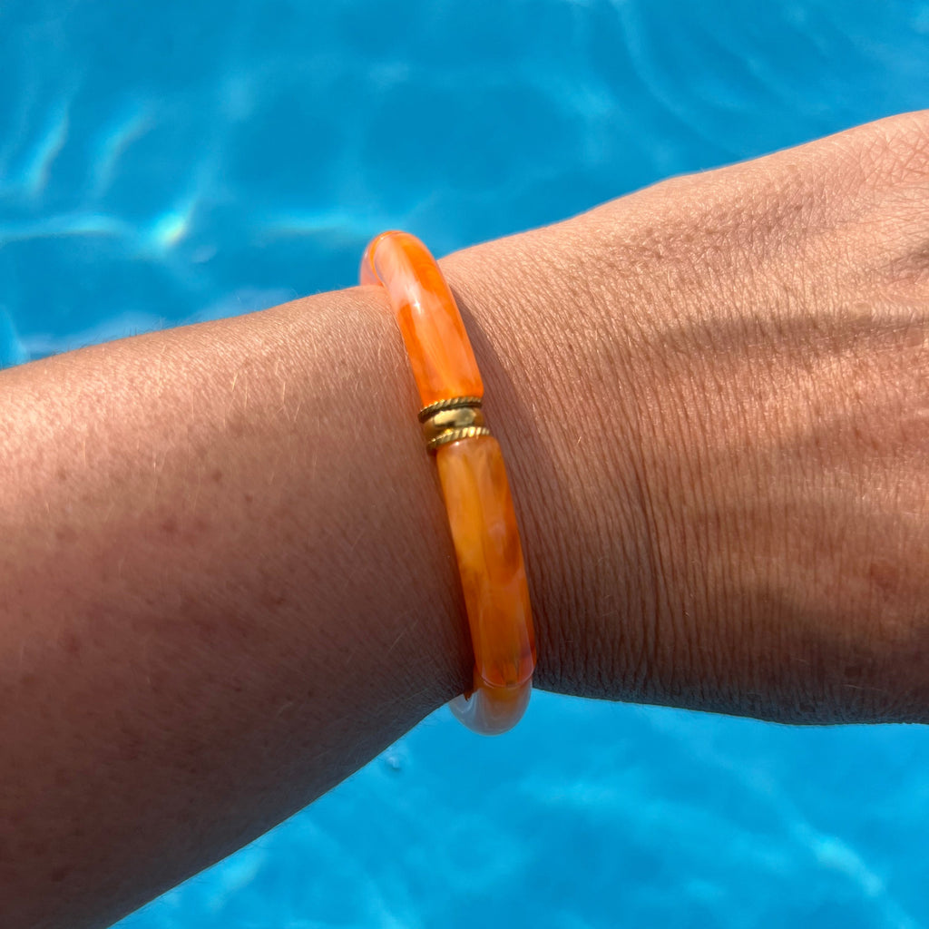Bracelet "Sorbet" acrylique