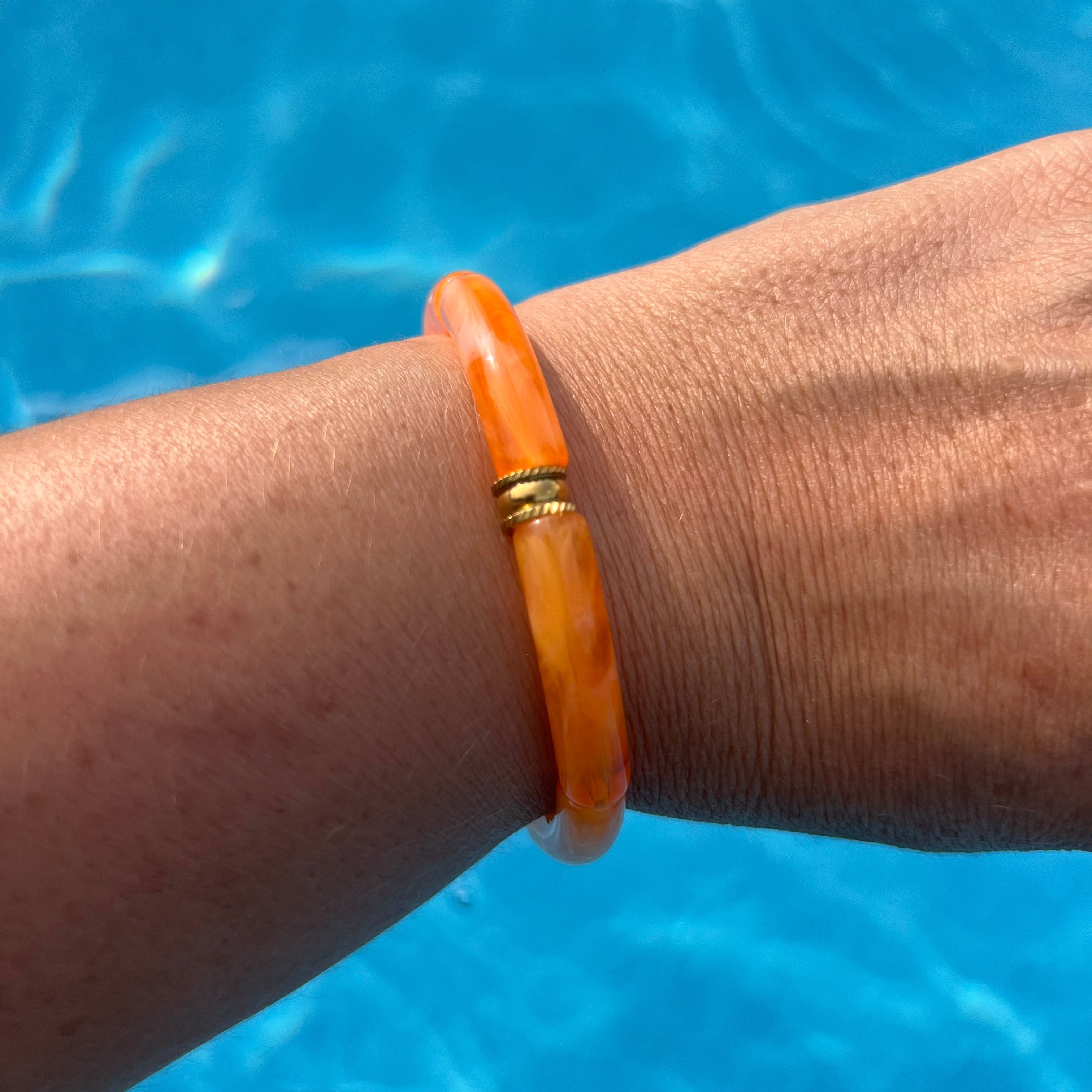 Bracelet "Sorbet" acrylique