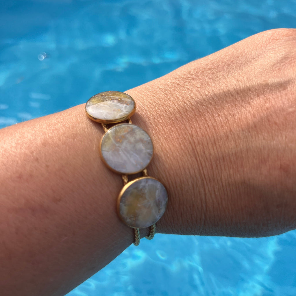Bracelet "Jonc cercle" en acier inoxaydable